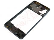 Celestial black front / central housing with frame for Samsung Galaxy M51, SM-M515F